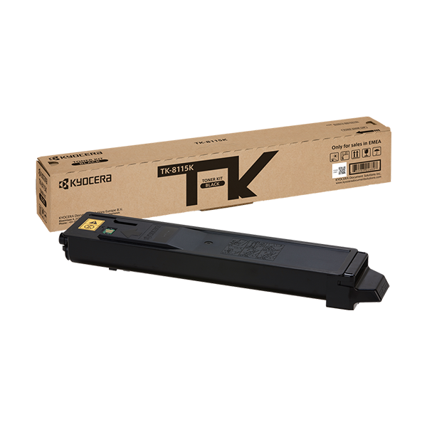 Kyocera TK-8115K Toner Schwarz – Original