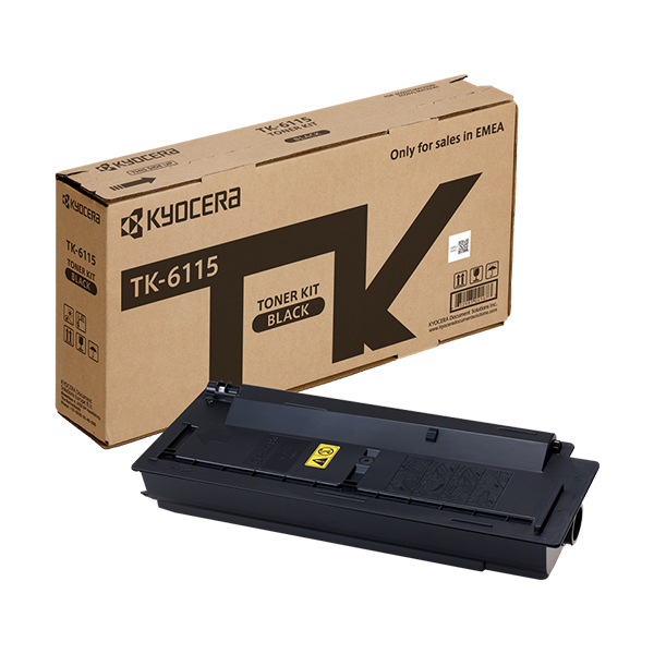 Kyocera TK6115 Toner Schwarz – Original