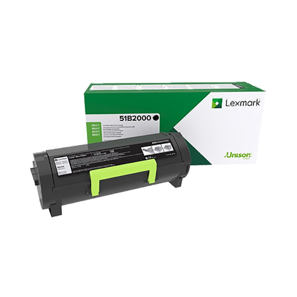 Lexmark 51B2000 Toner Schwarz – Original