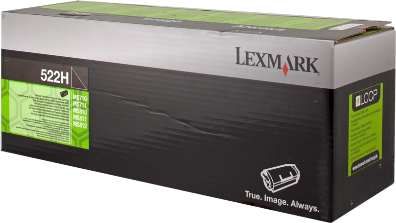 Lexmark 522 Toner Schwarz – Original (25.000 Seiten)