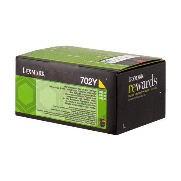 Lexmark 702Y Toner Gelb – Original