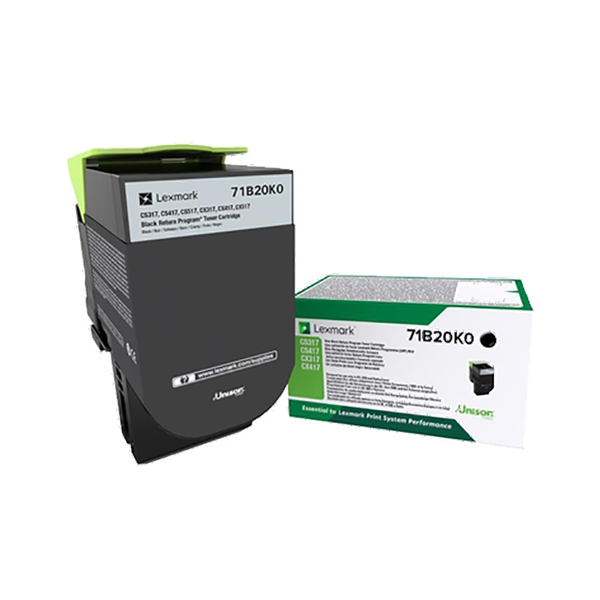 Lexmark 71B20K0 Toner Schwarz – Original
