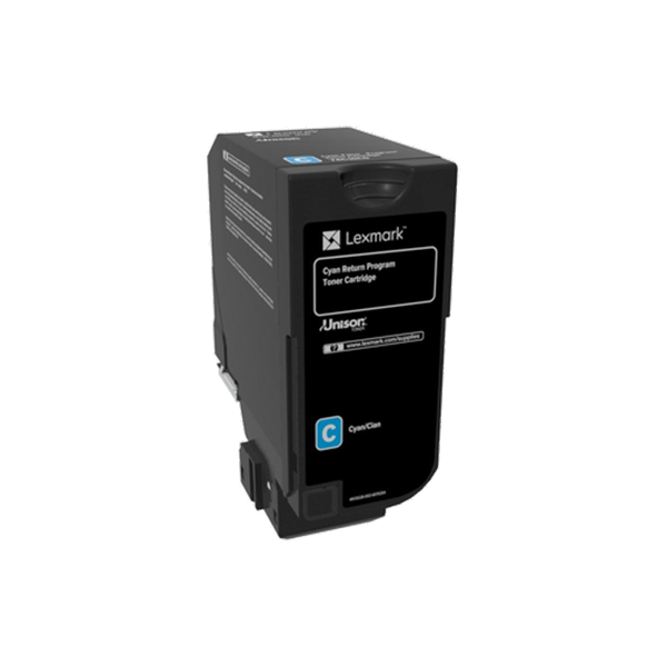 Lexmark 74C20C0 Toner Cyan – Original