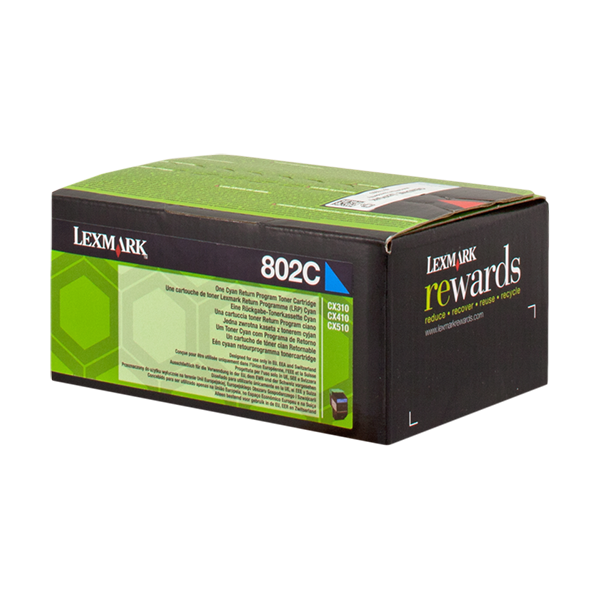 Lexmark 802C Toner Cyan – Original