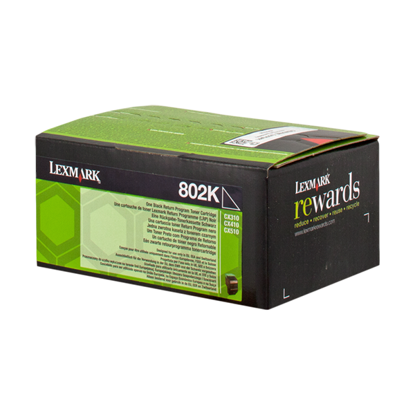 Lexmark 802K Toner Schwarz – Original
