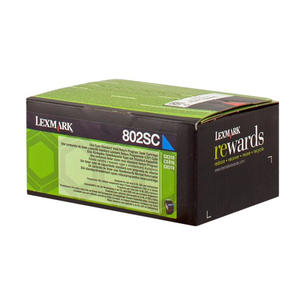 Lexmark 802SC Toner Cyan – Original