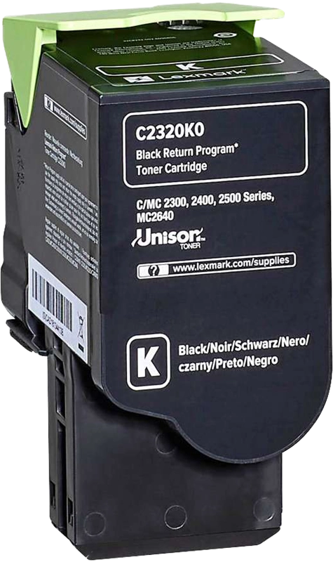 Lexmark C2320K0 Toner Schwarz – Original