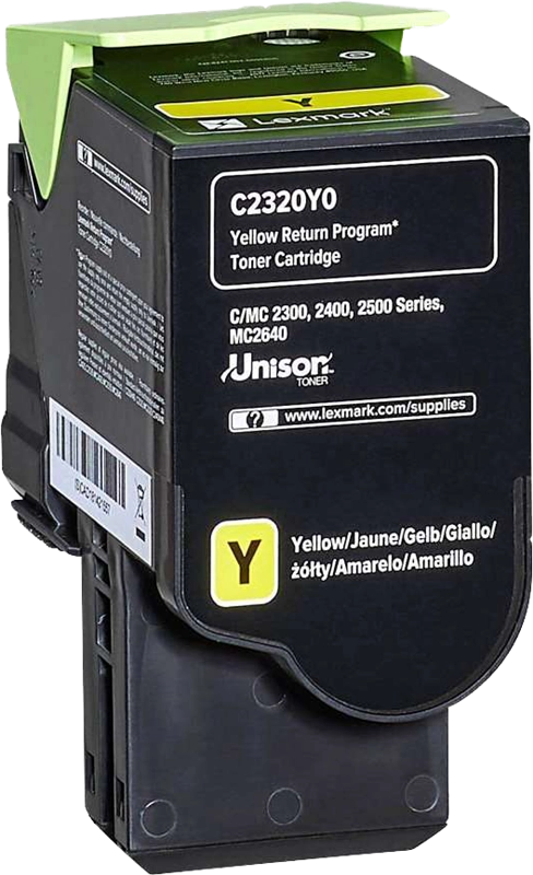 Lexmark C2320Y0 Toner Gelb – Original