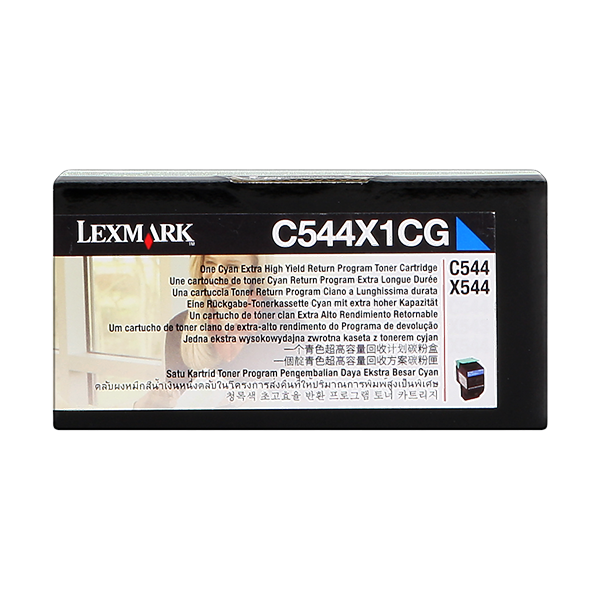 Lexmark C544X1CG Toner Cyan – Original