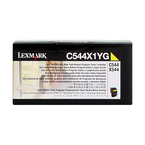 Lexmark C544X1YG Toner Gelb – Original