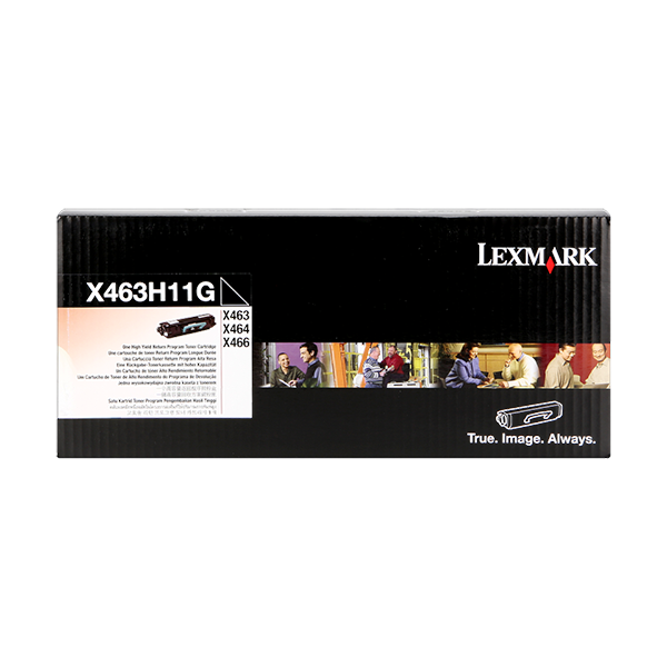Lexmark X463H11G Toner Schwarz – Original