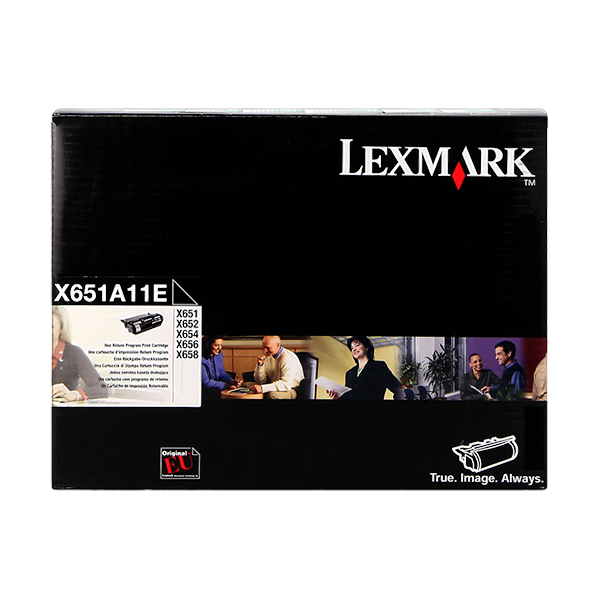 Lexmark X651A11E Toner Schwarz – Original