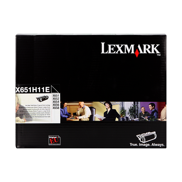 Lexmark X651H11E Toner Schwarz – Original
