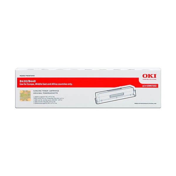OKI 43979202 Toner Schwarz – Original