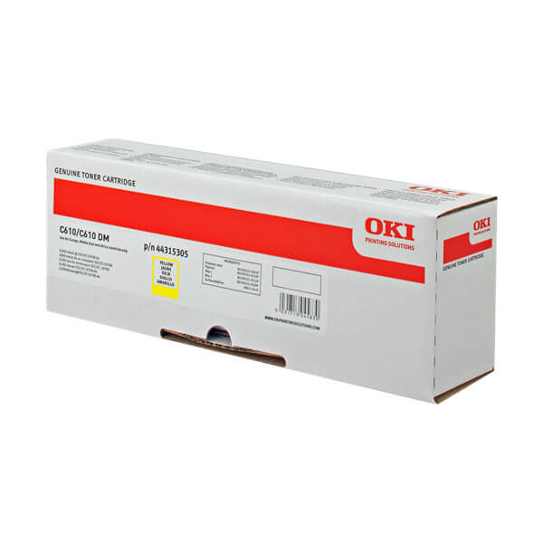 OKI 44315305 Toner Gelb – Original