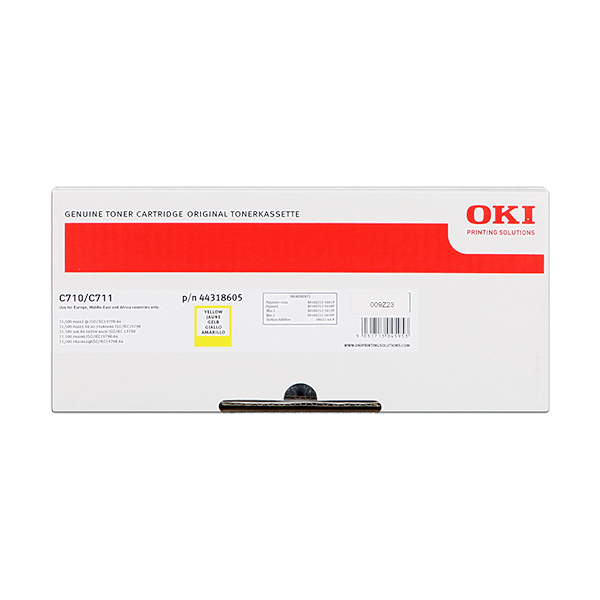 OKI 44318605 Toner Gelb – Original
