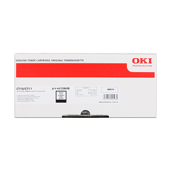 OKI 44318608 Toner Schwarz – Original