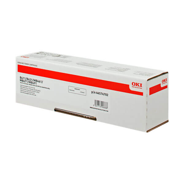 OKI 44574702 Toner Schwarz – Original