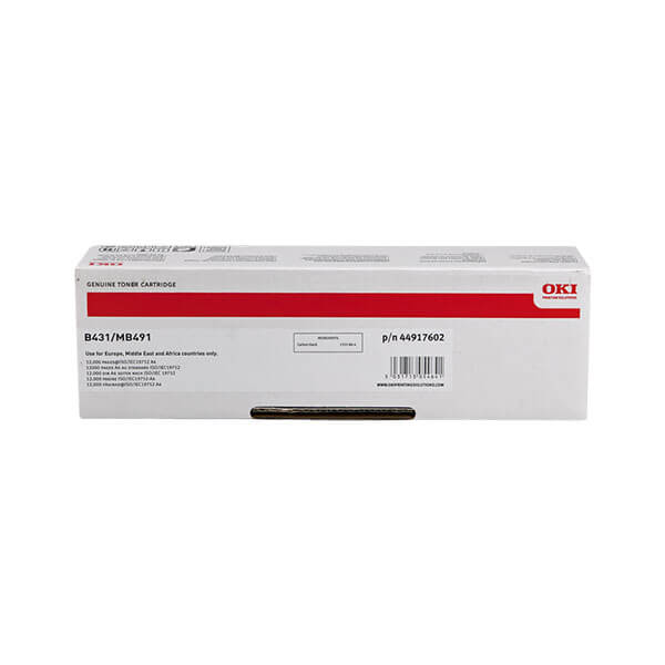 OKI 44917602 Toner Schwarz – Original
