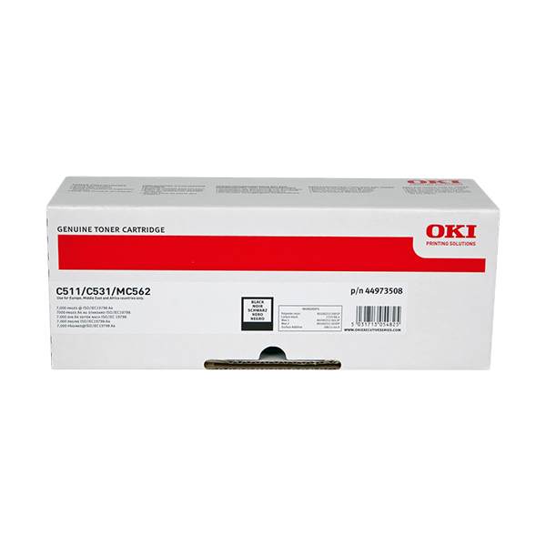 OKI 44973508 Toner Schwarz – Original