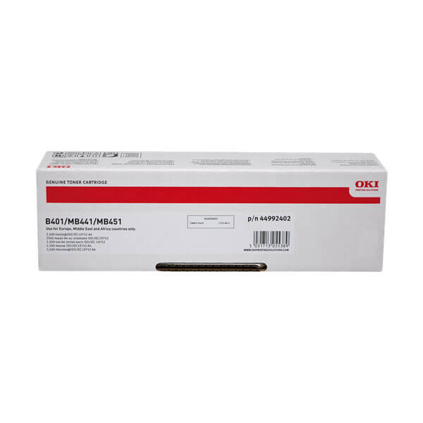 OKI 44992402 Toner Schwarz – Original