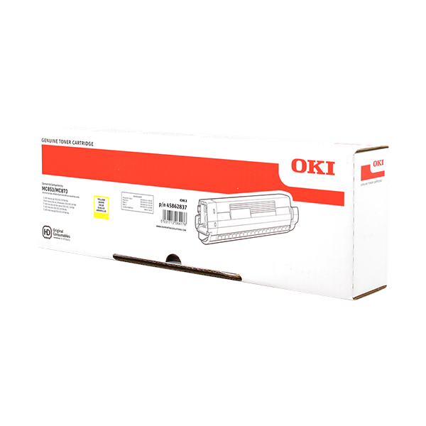 OKI 45862837 Toner Gelb – Original