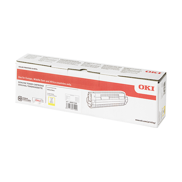OKI 46861305 Toner Gelb – Original