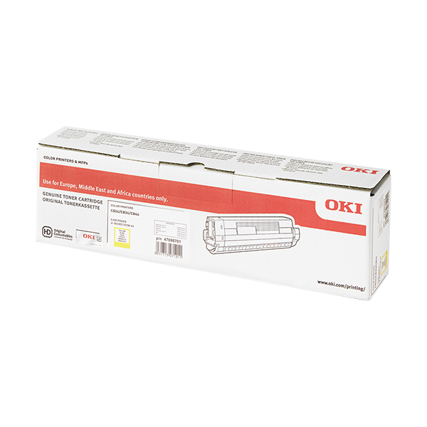 OKI 47095701 Toner Gelb – Original