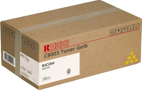 Ricoh C8003Y Toner Gelb – Original