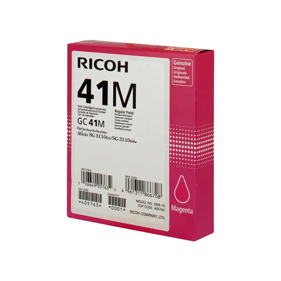 Ricoh GC41MHC Gel Patrone Magenta – Original