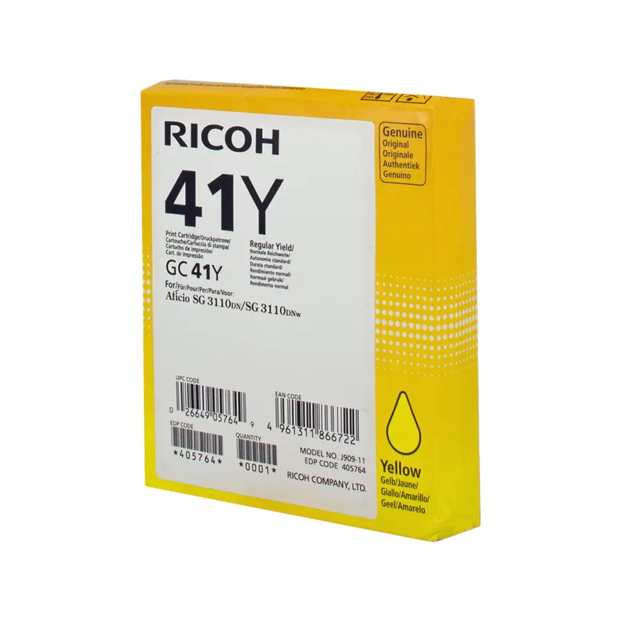 Ricoh GC41YHC Gel Patrone Gelb – Original