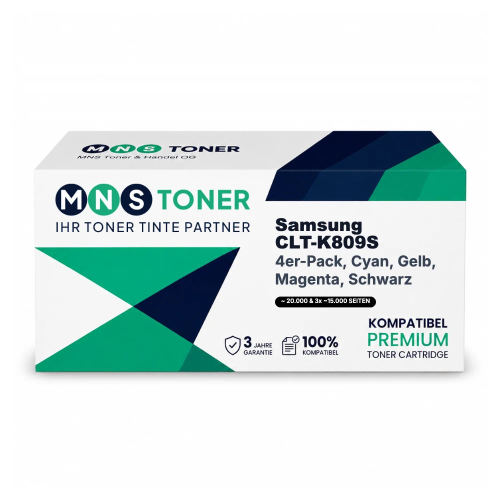 Samsung CLT-K809S Toner 4er-Pack – kompatibel