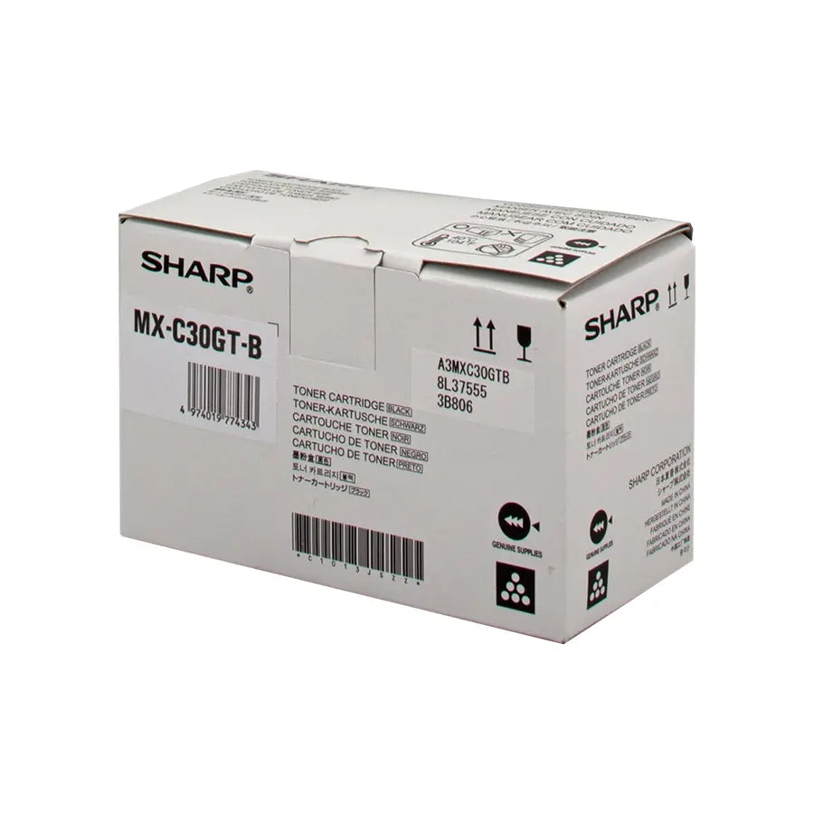 Sharp MX-C30GTB Toner Schwarz – Original