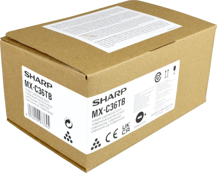 Sharp MX-C36TB Toner Schwarz – Original
