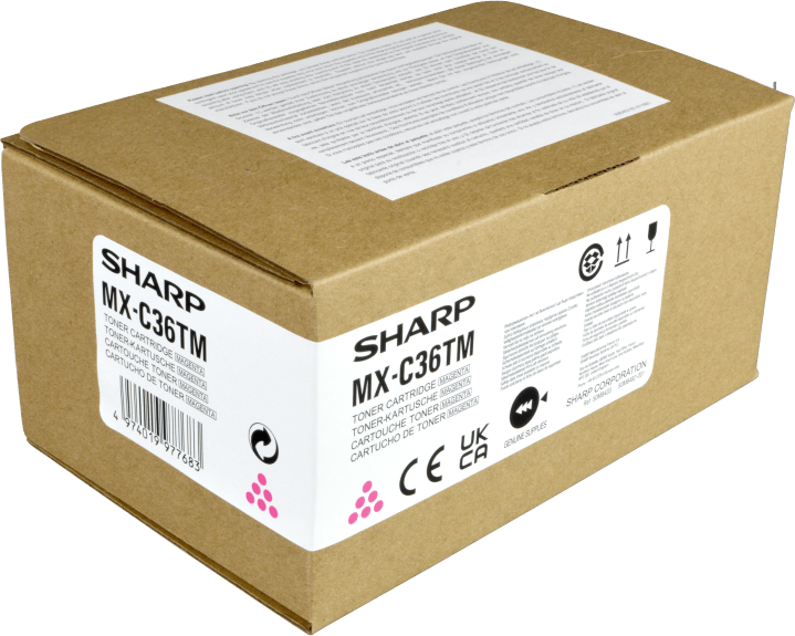 Sharp MX-C36TM Toner Magenta – Original