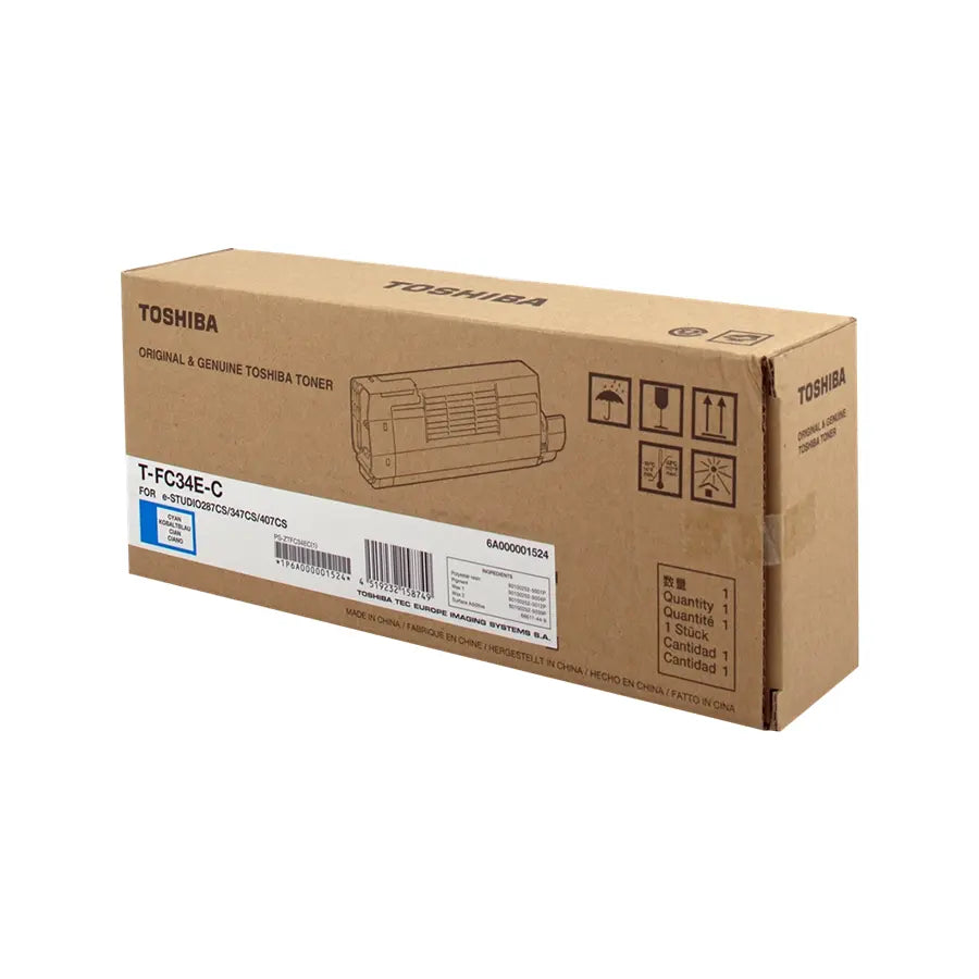 Toshiba T-FC34EC Toner Cyan – Original