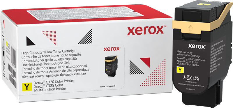Xerox C320-325 Toner Gelb – Original (5.500 Seiten)